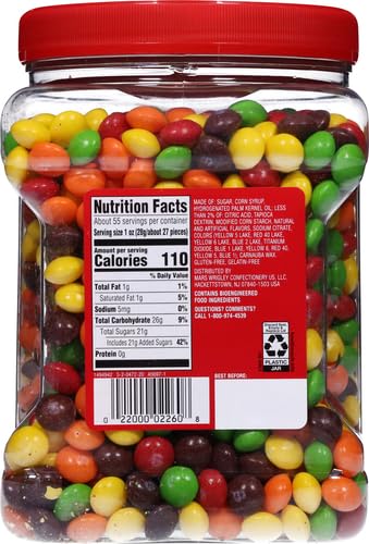 Skittles Original Fruity Candy Jar, , 54 Ounce Sale