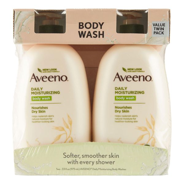 Aveeno Daily Moisturizing Body Wash (33 fl. oz., 2 pk.) Fashion