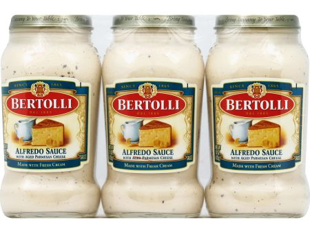 Bertolli Alfredo Sauce with Aged Parmesan Cheese (15 oz., 3 pk.) Hot on Sale