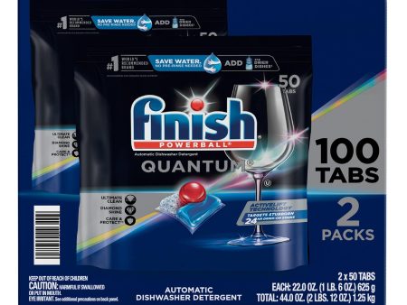 Finish Powerball Quantum Dishwasher Detergent Tablets (100 ct.) Discount