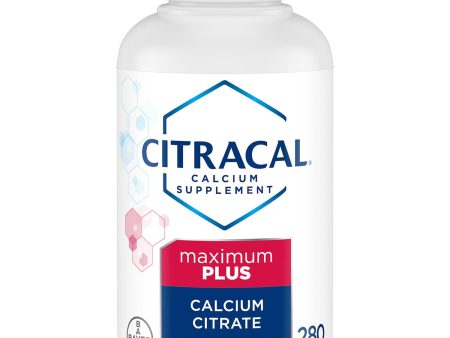 Citracal Calcium Citrate Caplets + D3 (280 ct.) Supply