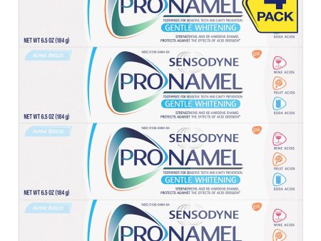 Sensodyne Pronamel Gentle Whitening Toothpaste for Sensitive Teeth, Alpine Breeze (6.5 oz., 4pk.) Online now