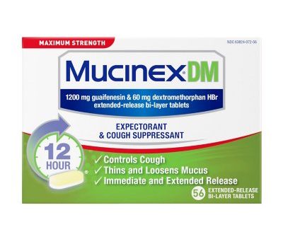 Mucinex DM 12 Hr Max Strength Expectorant & Cough Suppressant Tablets (56 ct.) For Discount