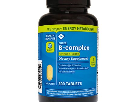 Member s Mark Super B-complex Dietary Supplement (300 ct.) For Cheap