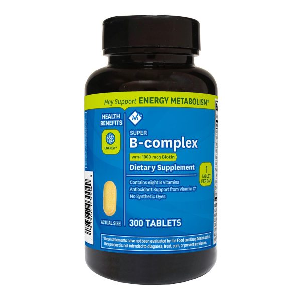 Member s Mark Super B-complex Dietary Supplement (300 ct.) For Cheap