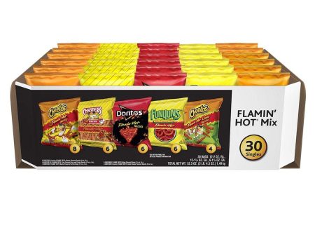 Frito-Lay Flamin  Hot Mix Variety Pack, 30 Ct For Sale