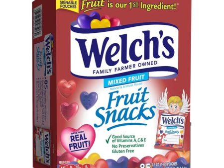 Welch’s Valentine’s Fruit Snacks (0.5 oz., 85 ct.) Online Hot Sale