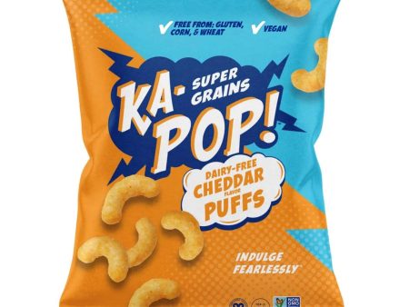 Ka-Pop! Super Grain Vegan Cheddar Puffs (16 oz.) Discount