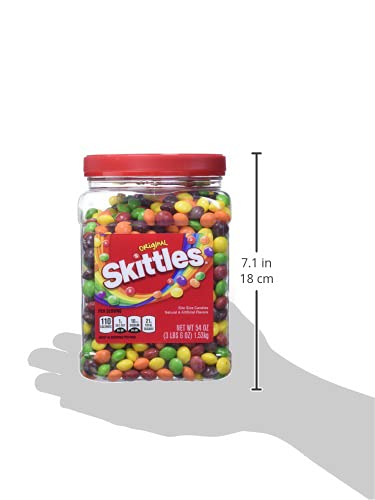 Skittles Original Fruity Candy Jar, , 54 Ounce Sale