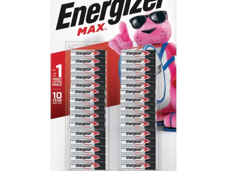 Energizer MAX AAA Alkaline Batteries (40 Pack) For Sale