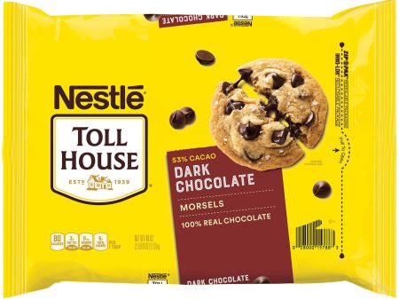 Nestle Toll House 53% Cacao Dark Chocolate Morsels (40 oz.) Online