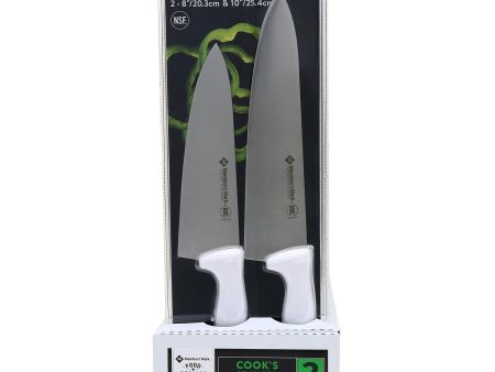 Member s Mark Cook s Knives Set with Non-Slip Handle (2 pk.) Online now