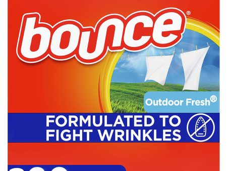 Bounce Fabric Softener Dryer Sheet Outdoor Fresh (2 x 160 ct.) For Discount