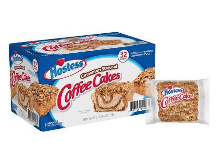 Hostess Cinnamon Streusel Coffee Cake 32pz (2pk) Online Sale