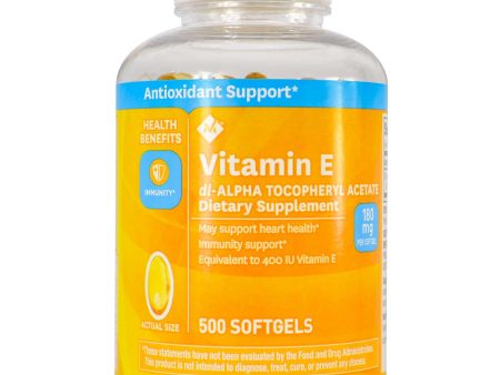 Member s Mark Vitamin E 180mg (500 ct.) For Discount