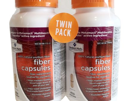 Member s Mark Fiber Capsules 2pk - 400ct on Sale