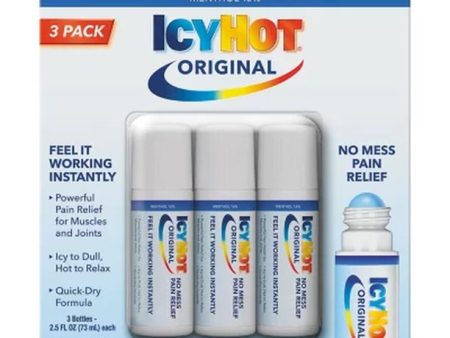 Icy Hot Original No-Mess Applicator (2.5 oz., 3 pk.) For Discount