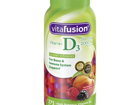 Vitafusion Vitamin D3, 2000 IU Adult Gummies (275 ct.) Fashion