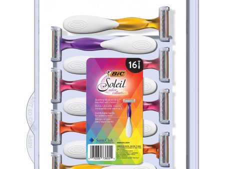 BIC Soleil Color Collection Razors (16 ct.) Fashion