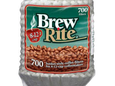 Brew Rite Coffee Filter (8-12 Cups, 700ct.) Pack of 2 For Discount