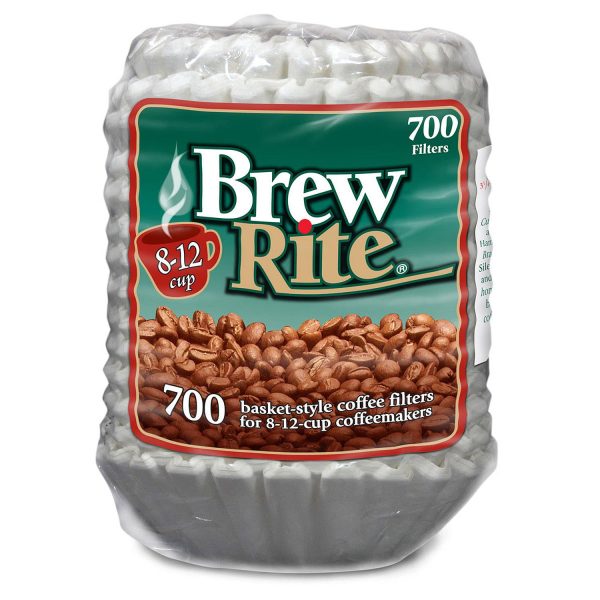 Brew Rite Coffee Filter (8-12 Cups, 700ct.) Pack of 2 For Discount