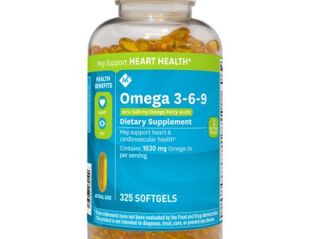 Member s Mark Omega 3-6-9 Dietary Supplement (325 ct.) Online Hot Sale