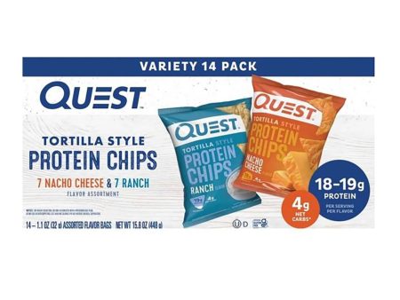 Quest Tortilla Chips Variety Pack (14 ct.) Online now