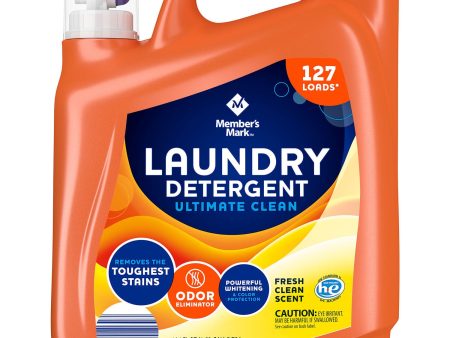 Member s Mark Ultimate Clean Liquid Laundry Detergent (127 loads, 196 oz.) on Sale