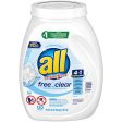 ALL Mighty Pacs Free & Clear Laundry Detergent (120 loads) For Sale