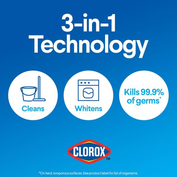 Clorox Performance Bleach (121 oz. bottles, 3 pk.) Sale