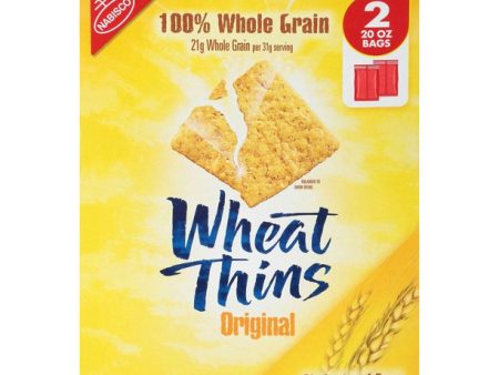 Wheat Thins Original Whole Grain Wheat Crackers (40 oz.) Online