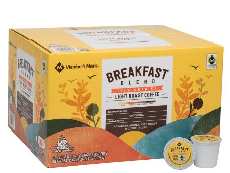 Member s Mark Breakfast Blend, Single-Serve Cups (100 ct.) For Sale