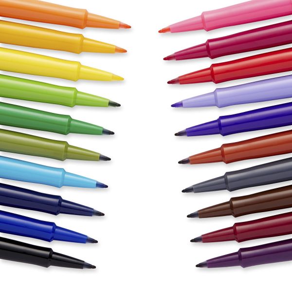 Paper Mate Flair Pens, Assorted Colors, Pack of 20 Cheap