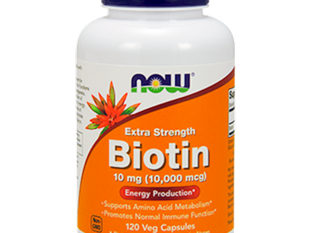 Biotin Extra Strength 10 mg 120 vcaps Online now