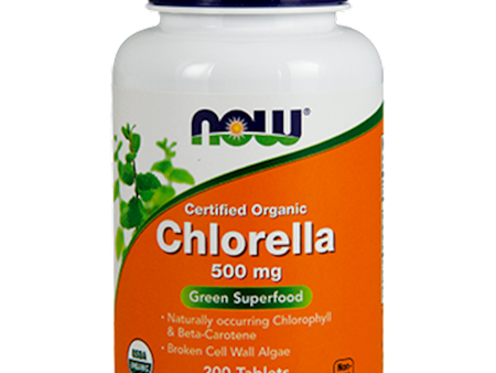 Organic Chlorella 500 mg 200 tabs Discount