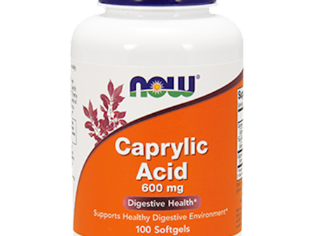 Caprylic Acid 600 mg 100 gels Online Hot Sale