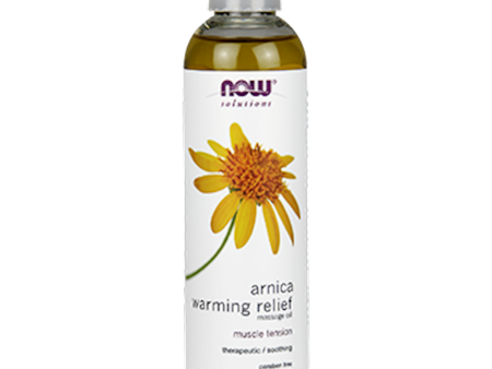 Arnica Warming Relief Oil 8 fl oz Online now