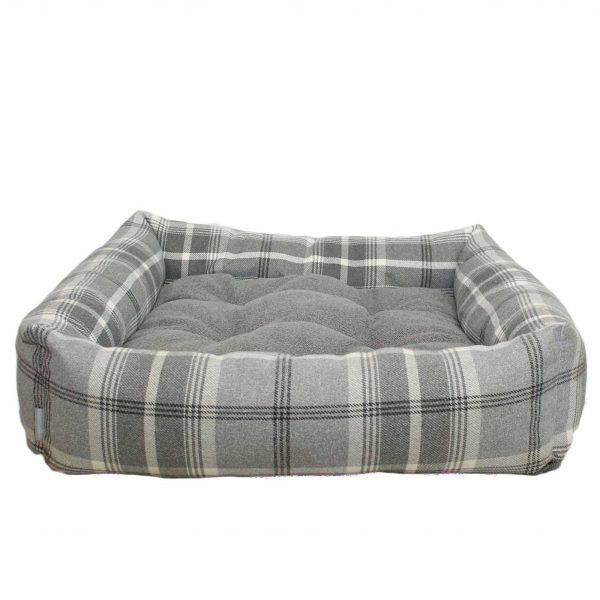 Box Bed With Removable Cover in Balmoral Tweed by Lords & Labradors Online now