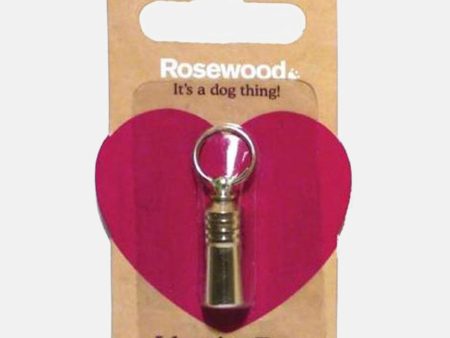 Rosewood Metal Pet Identity Tube Online now