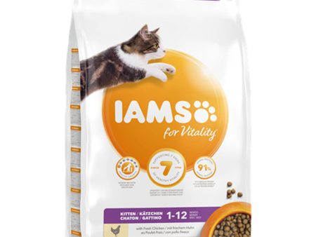 Iams Vitality Chicken Kitten Food 2KG Online