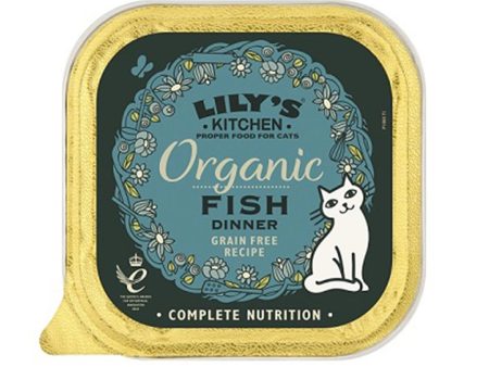 Lily s Kitchen Organic Fish Dinner Cat Food (Case of 19) on Sale