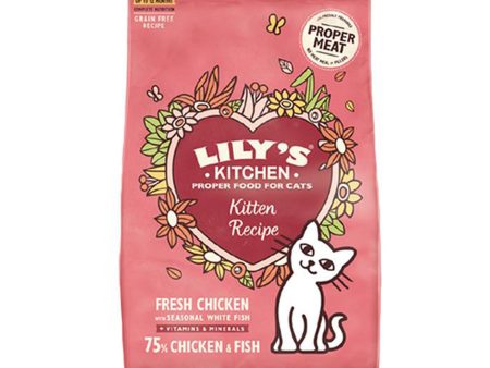 Lily s Kitchen Chicken & White Fish Kitten Dry Food 800g Online Hot Sale