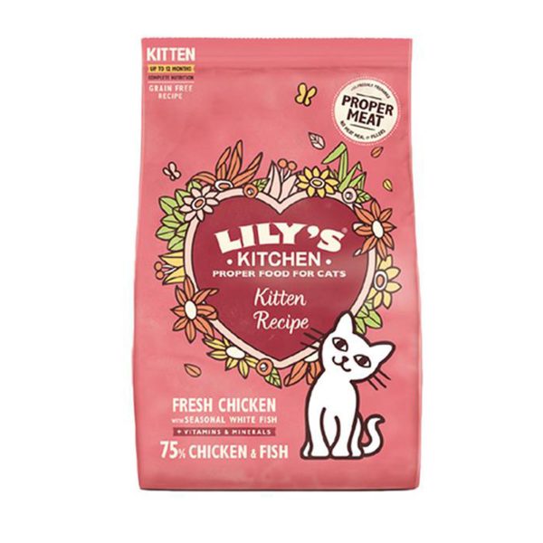 Lily s Kitchen Chicken & White Fish Kitten Dry Food 800g Online Hot Sale