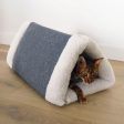 Snuggle Plush 2 in 1 Cat Comfort Den For Cheap