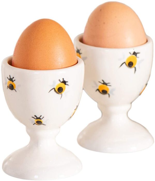 Pair Of Egg Cups in Honey Bee - L&L x Purple Glaze on Sale