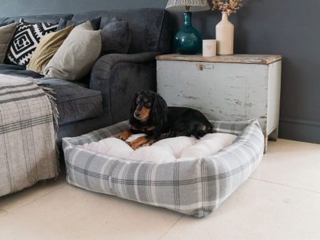 Box Bed With Removable Cover in Balmoral Tweed by Lords & Labradors Online now