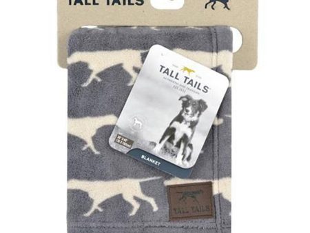 Tall Tails Charcoal Pet Fleece Blanket Online Sale