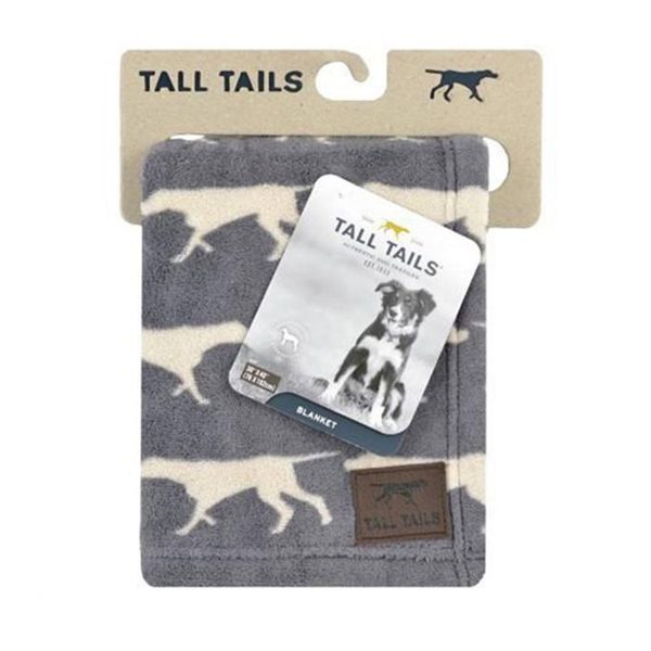 Tall Tails Charcoal Pet Fleece Blanket Online Sale