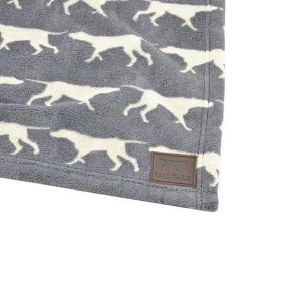 Tall Tails Charcoal Pet Fleece Blanket Online Sale