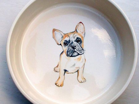 Portrait Dog Bowl by Purple Glaze - Straight Discount